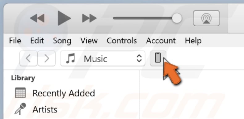 Click the phone icon