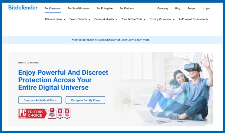 Bitdefender home