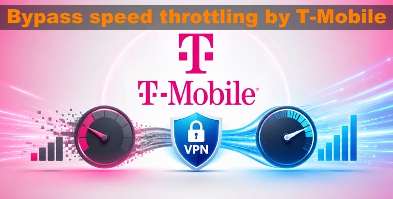 Bypass T-Mobile speed throttling