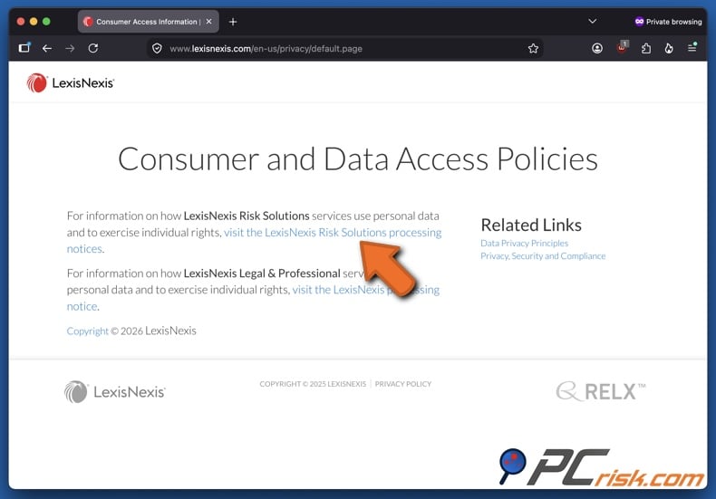 LexisNexis opt-out 2
