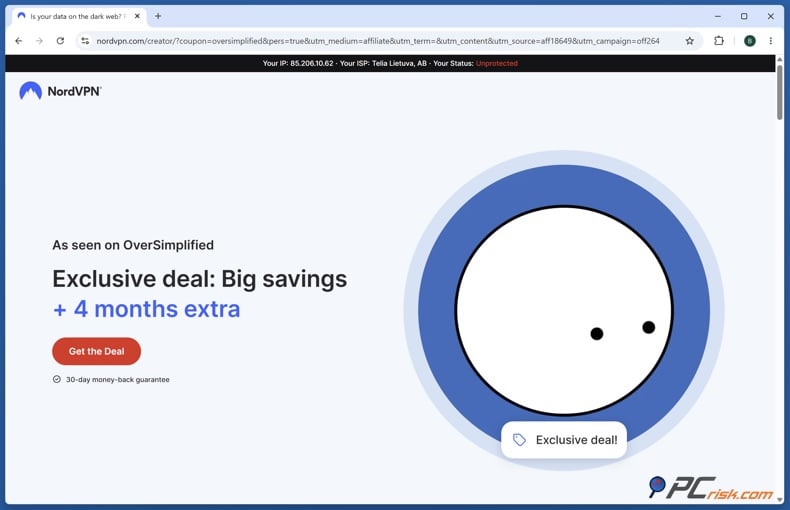 NordVPN Oversimplified deal