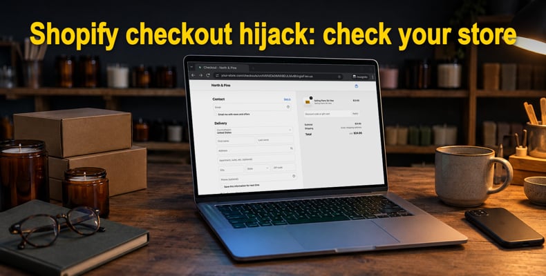 Shopify checkout hijack