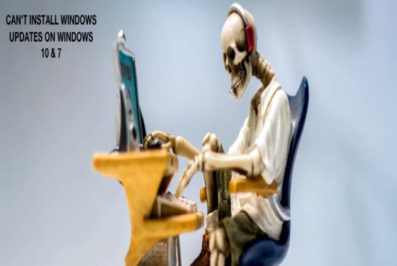 FIX: Can't Install Updates on Windows 10 & 7