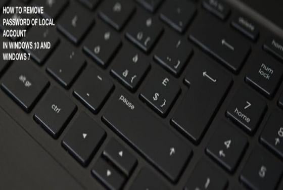 How to Remove Local Account Password from Windows 10