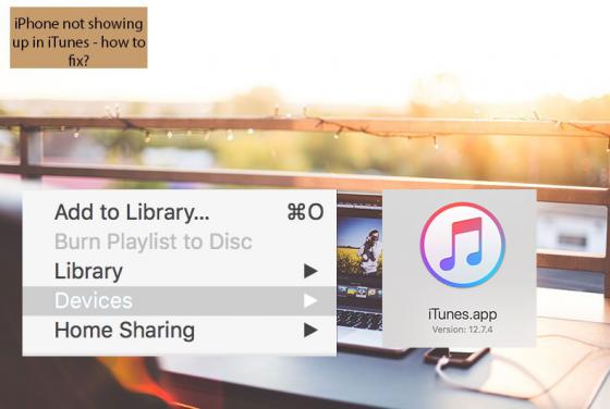 iPhone Not Showing Up in iTunes on Mac- How to Fix?