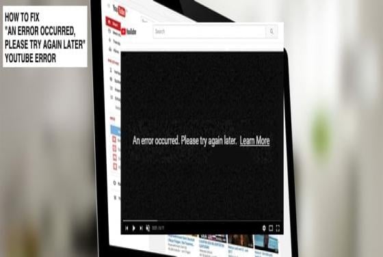 How to Fix "An error occurred, please try again later"?