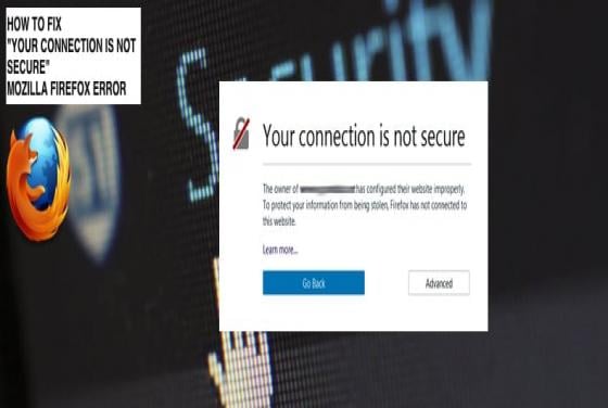 How to Fix "Your connection is not secure" Error?