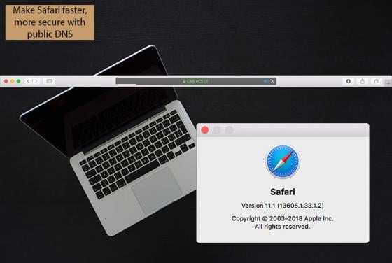Make Safari Faster and More Secure With Public DNS