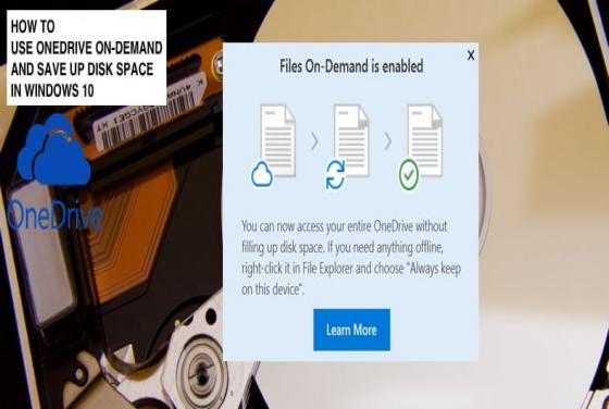 How to Use OneDrive Files On-Demand?