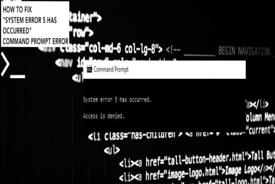How to Fix "System error 5 has occurred" on Windows 10