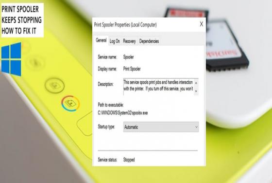 FIX: Print Spooler Keeps Stopping