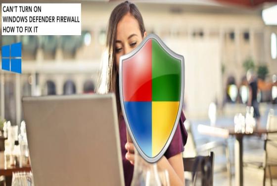 FIX: Can't Turn on Windows Defender Firewall