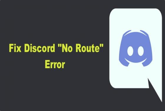 How to Fix Discord "No Route" Error