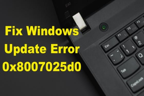 Fix Windows Update Error 0x8007025d0