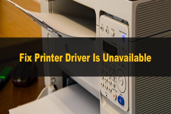 How to Fix Printer "Driver is unavailable" Error on Windows 11