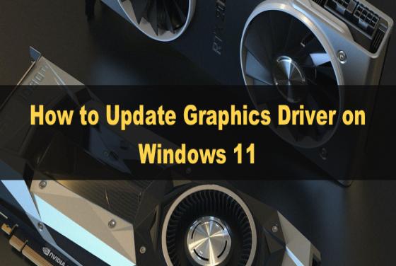 How to Update Graphics Driver on Windows 11