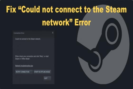 How to Fix "Could Not Connect to the Steam Network" Error