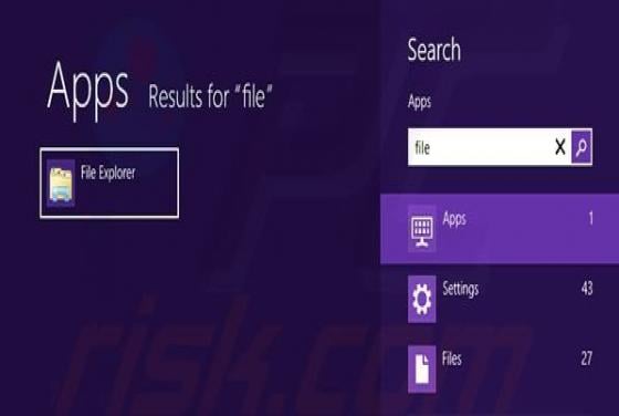 How to change Windows 8 settings to view file name extensions?