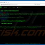MISCHA ransomware payment step 3