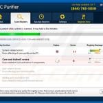 PUP displaying Your Computer May Be At Risk fake error (PC Purifier)