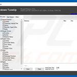 Karma Windows-TuneUp Cleaner tab