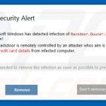 Antivirus 10 displaying fake error pop-ups (sample 4)