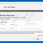 Nix Player adware installer (sample 1)