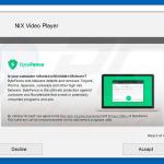 Nix Player adware installer (sample 2)