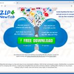 4newtab.com promoting Zip4newtab browser hijacker