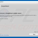 SimplyWatch installer (sample 1)