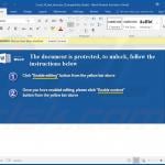 TrickBot trojan-spreading malicious MS Word document