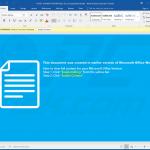 TrickBot trojan-spreading MS Word document