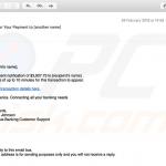 Emotet malware distributing email (sample 5)