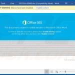 Emotet trojan-distributing MS Word document (sample 10)