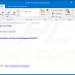 Tax-related spam campaign used to spread Emotet trojan (sample 1)