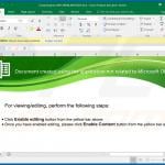 Qakbot trojan-injecting MS Excel document