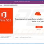 Qakbot trojan-spreading OneNote document