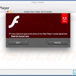 Fake Adobe Flash Player installer (sample 3)