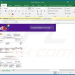 Dridex malware-spreading MS Excel document