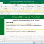 Malicious MS Excel document used to spread Dridex malware (2021-07-22)