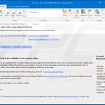 Spam email spreading Dridex malware (sample 5)