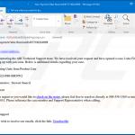 Spam email spreading Dridex malware (sample 8)