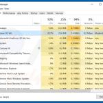 Mosk ransomware process variant 1