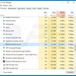 Mosk ransomware process variant 2