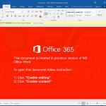 Malicious Word document distributing ZLoader malware