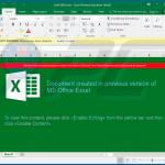 Malicious Excel document injecting ZLoader malware into the system
