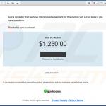 QuickBooks-themed spam email used to spread Dridex trojan (sample 2)