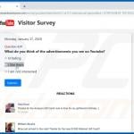 Dear YouTube user, Congratulations! scam fourth question