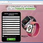 congratulations you are todays winner scam apple watch