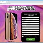 congratulations you are todays winner scam iphone x